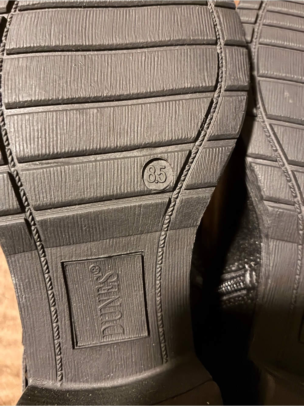Dune brand,Black Moto Ankle Boots with Buckle and Side Zip, size 8.5, nwot - Picture 4 of 11